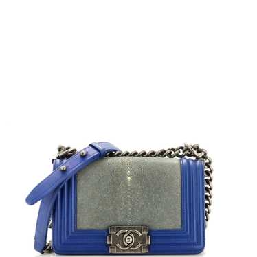 CHANEL Boy Flap Bag Stingray Small - image 1