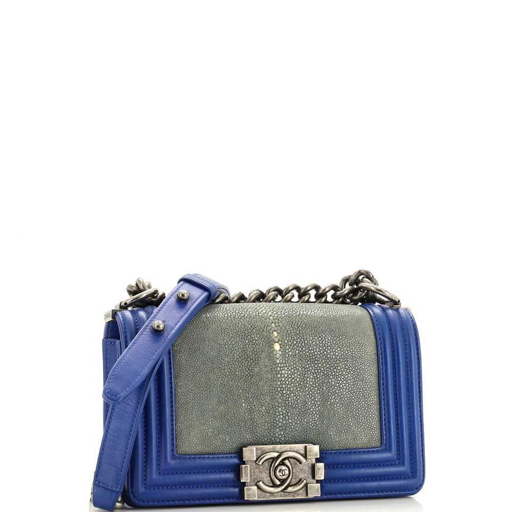 CHANEL Boy Flap Bag Stingray Small - image 2