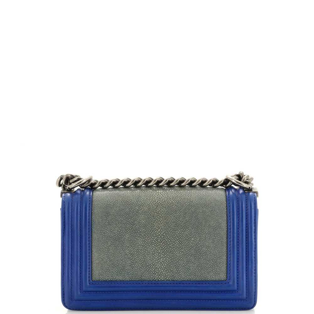 CHANEL Boy Flap Bag Stingray Small - image 3