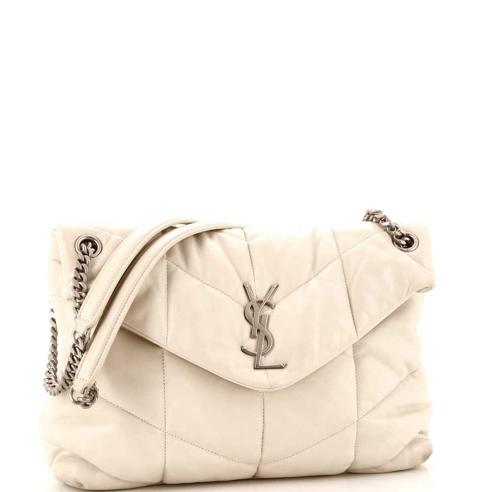 Saint Laurent Loulou Puffer Shoulder Bag Quilted … - image 2