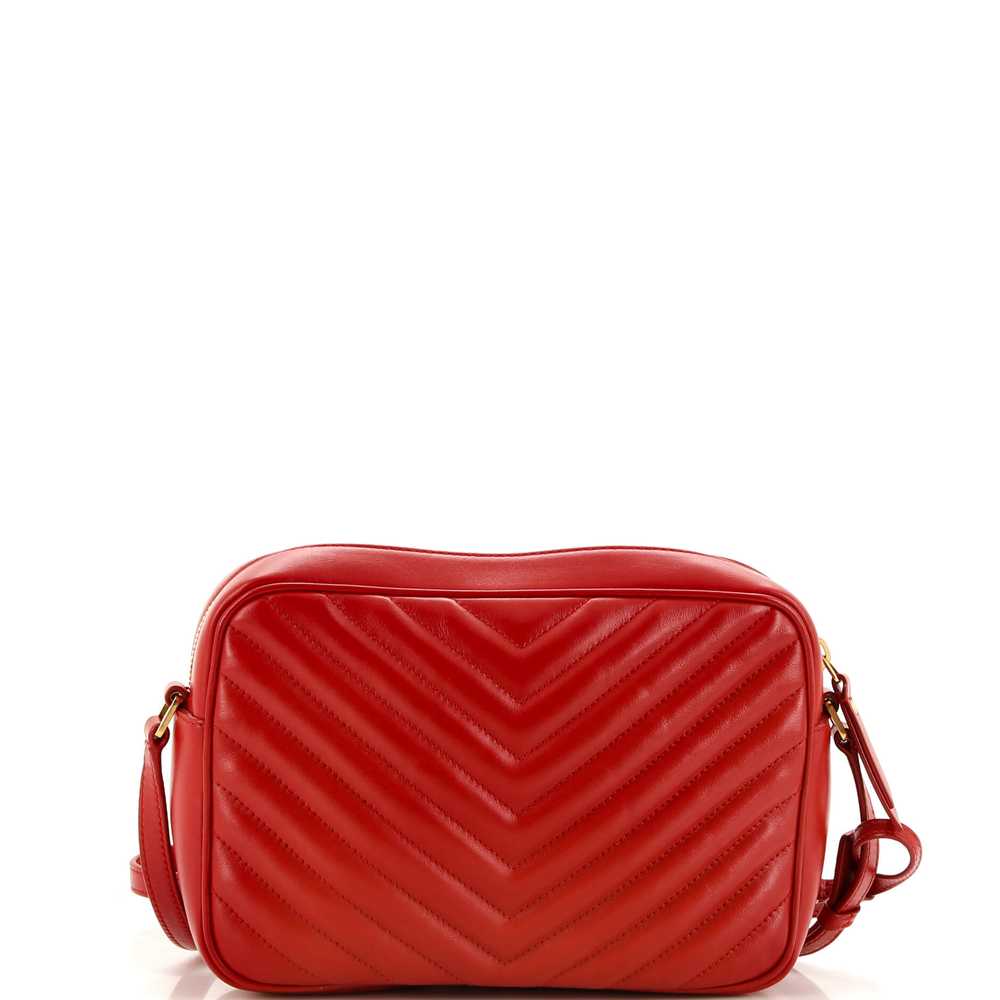 Saint Laurent Lou Camera Bag Matelasse Chevron Le… - image 3