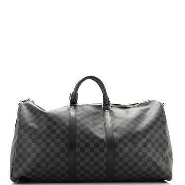 Louis Vuitton Keepall Bandouliere Bag Damier Grap… - image 1