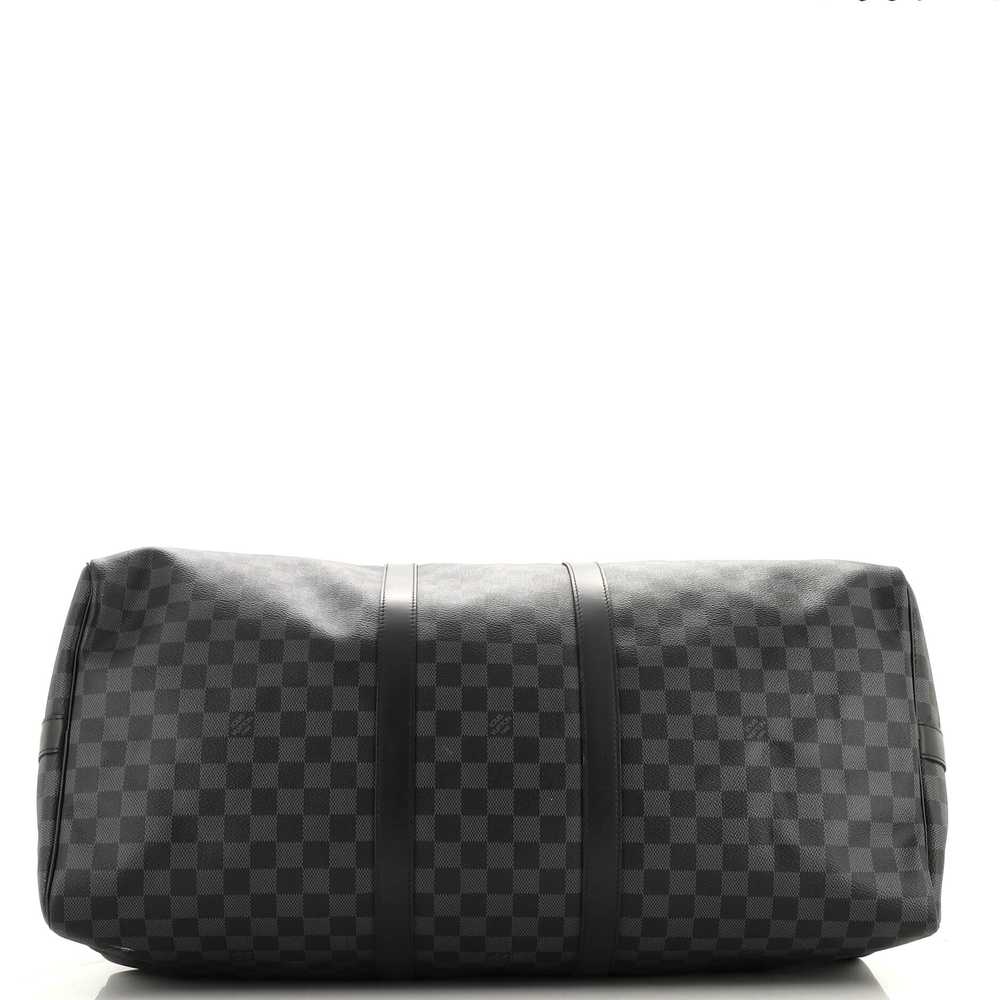 Louis Vuitton Keepall Bandouliere Bag Damier Grap… - image 4