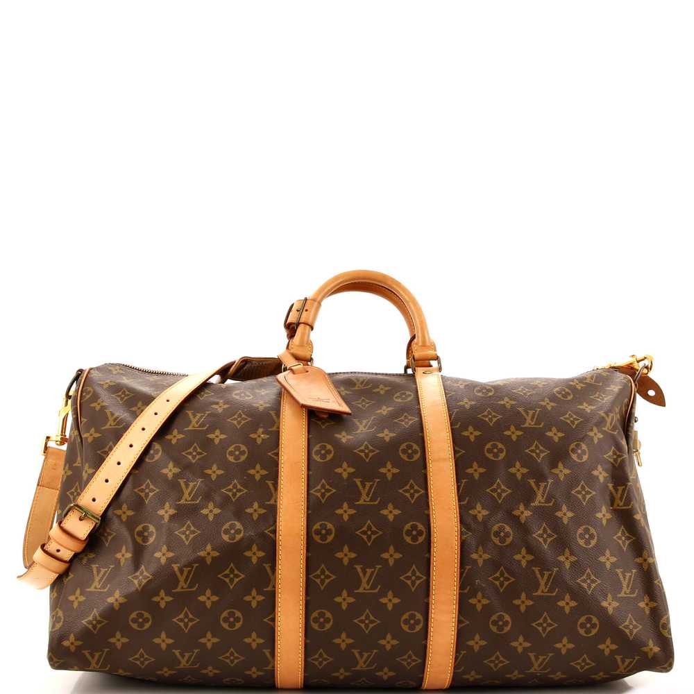 Louis Vuitton Keepall Bandouliere Bag Monogram Ca… - image 1