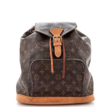 Louis Vuitton Vintage Montsouris Backpack Monogra… - image 1