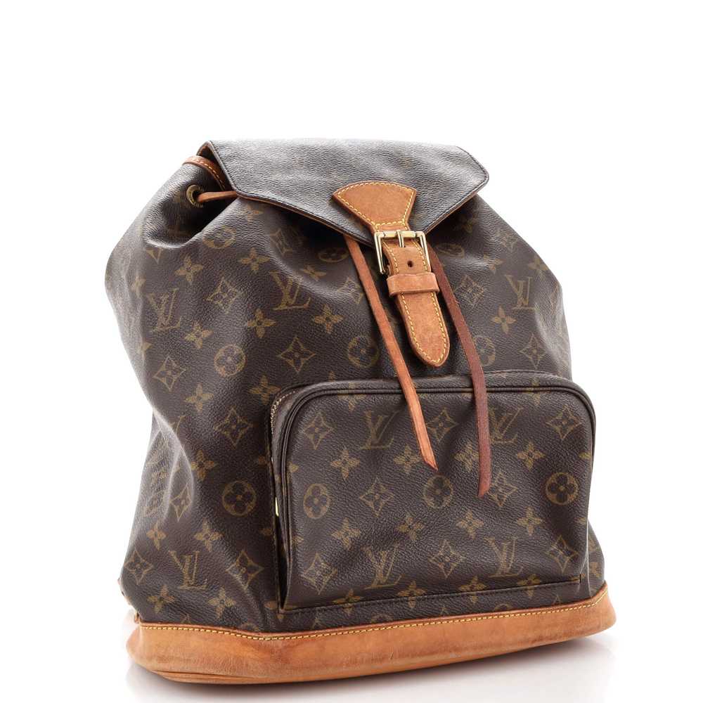 Louis Vuitton Vintage Montsouris Backpack Monogra… - image 2