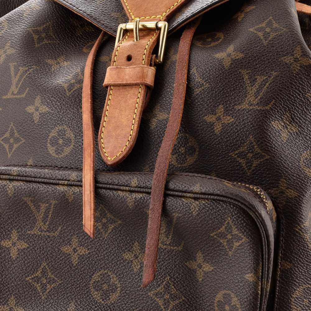 Louis Vuitton Vintage Montsouris Backpack Monogra… - image 7