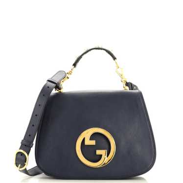 GUCCI Blondie NM Flap Bag Leather Medium