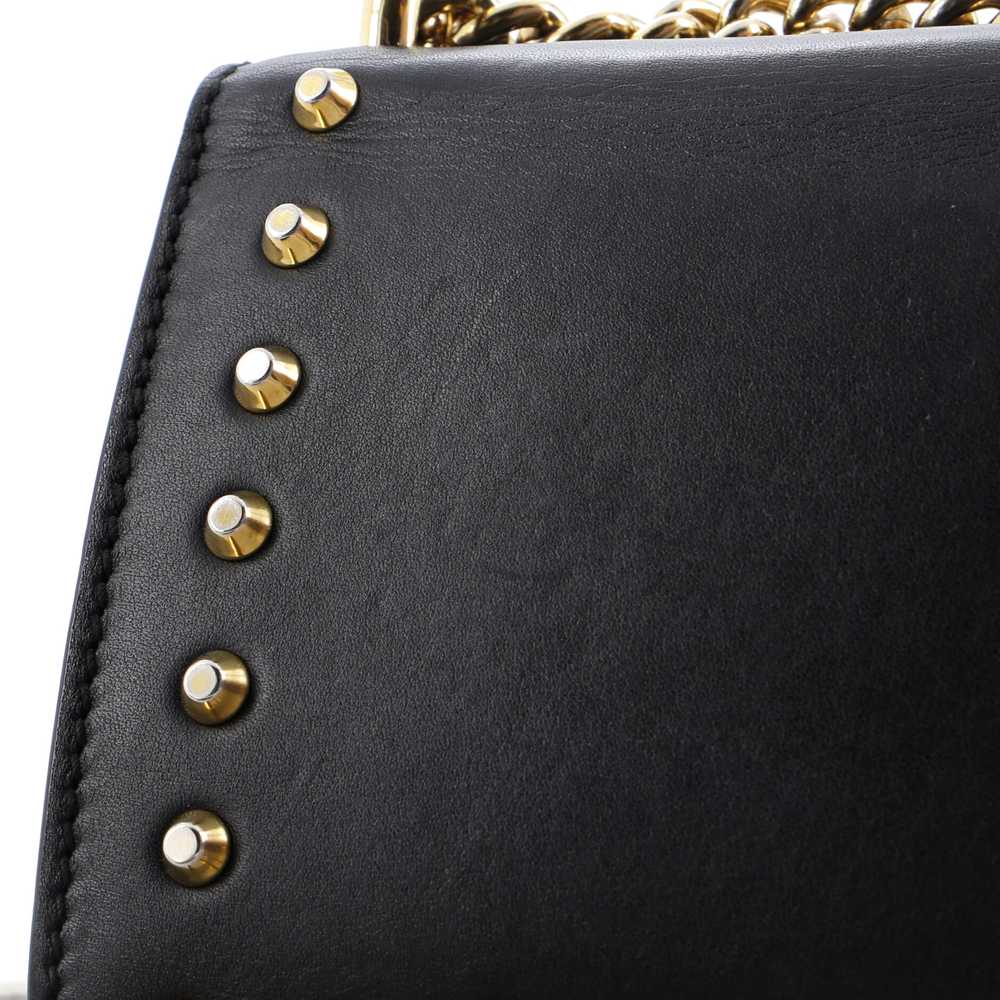 GUCCI Pearly Padlock Shoulder Bag Studded Leather… - image 7