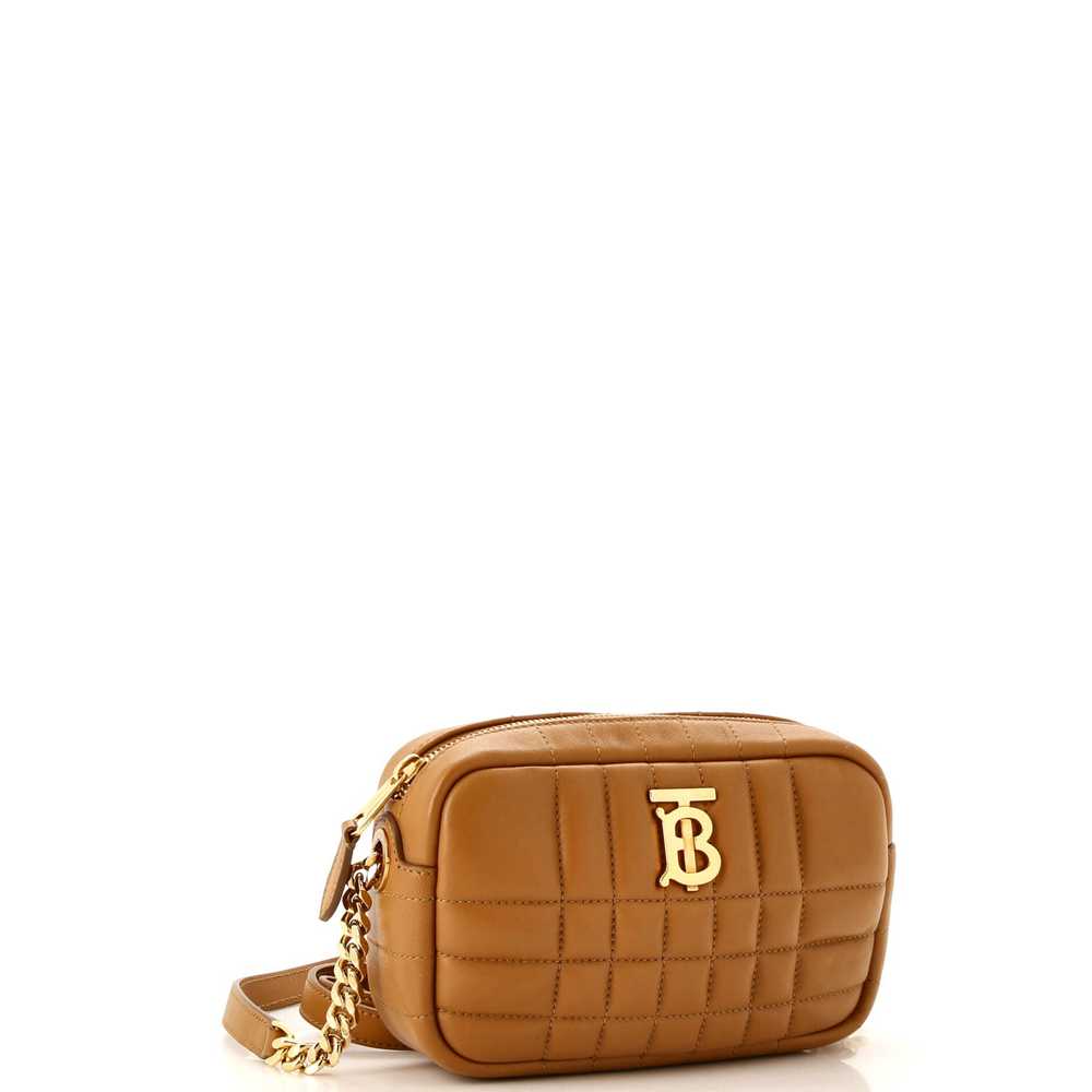 Burberry Lola Camera Bag Quilted Leather Mini - image 2