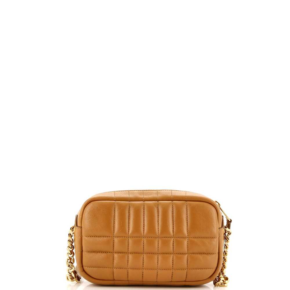 Burberry Lola Camera Bag Quilted Leather Mini - image 3