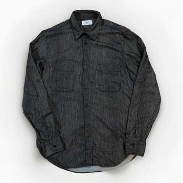 Porter MR P Stripe Flannel Shirt SMALL Porter Doub