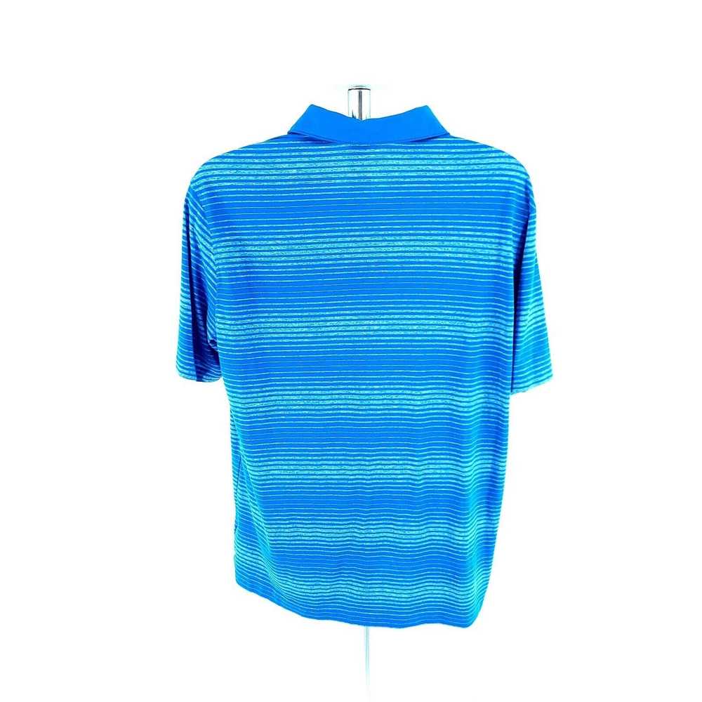 Nike Nike Golf Tour Performance Dri-Fit Blue Stri… - image 7