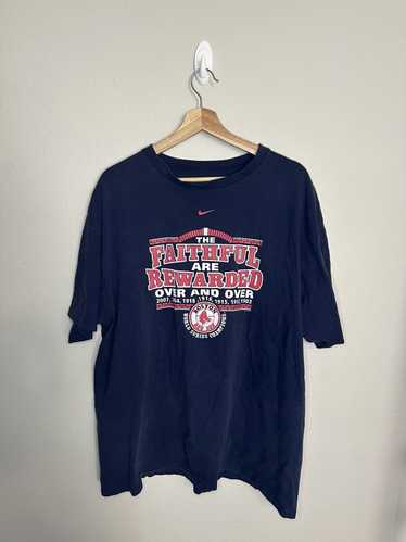 MLB × Nike × Vintage 07 Vtg Nike Boston Redsox Cha