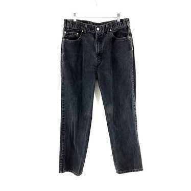 Levi's Vintage Levi's Black Relaxed Fit 550 Denim… - image 1