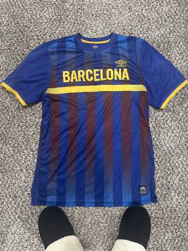 Soccer Jersey × Vintage Barcelona Soccer Apparel