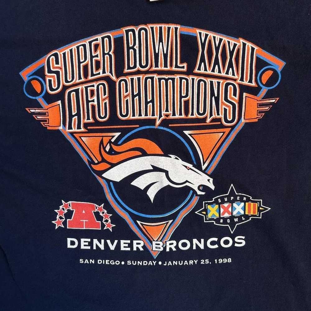 Logo 7 × NFL × Vintage 90s 1998 Denver Broncos Su… - image 2