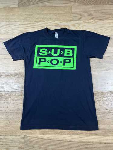 Band Tees × Nirvana × Vintage Sub Pop Records Sea… - image 1