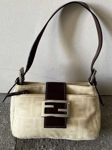 Fendi Fendi - 1990’s / 2000’s - White Zucca - Mini