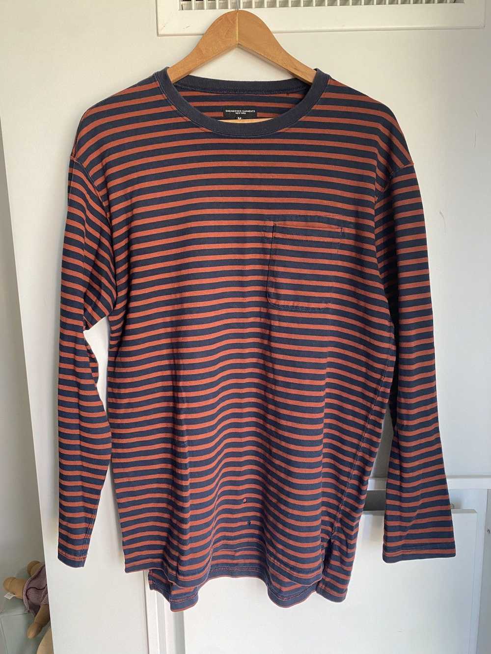 Engineered Garments Engineered Garments LS Stripe… - image 1