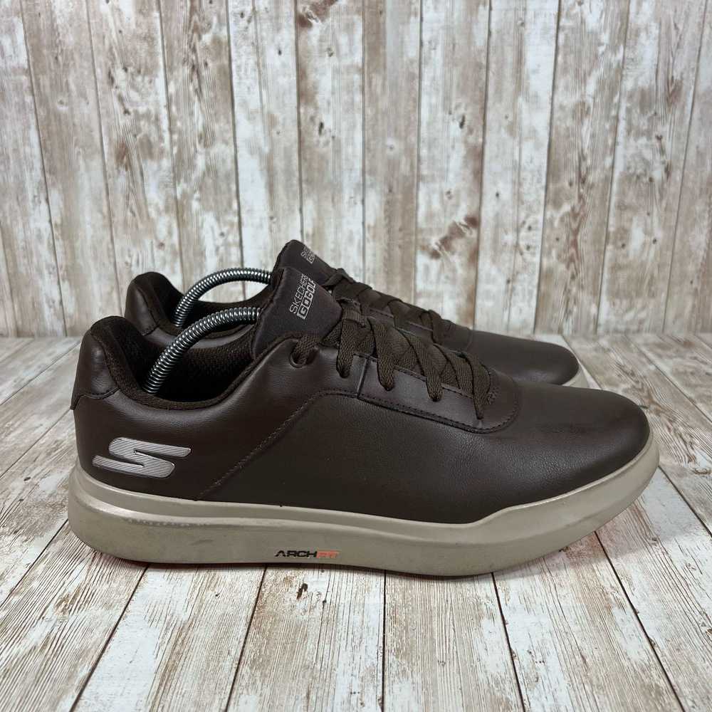 Skechers Skechers go golf drive brown leather Men… - image 1