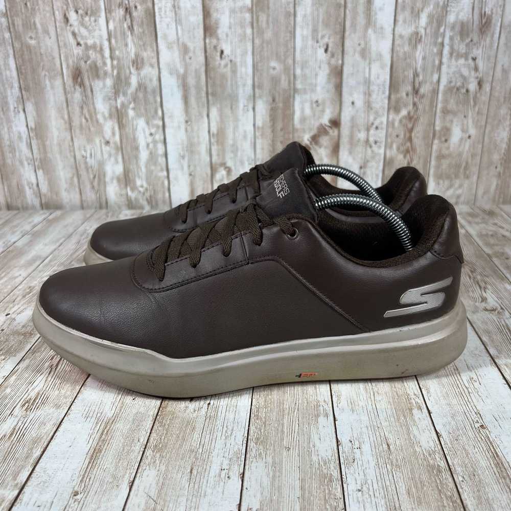 Skechers Skechers go golf drive brown leather Men… - image 2