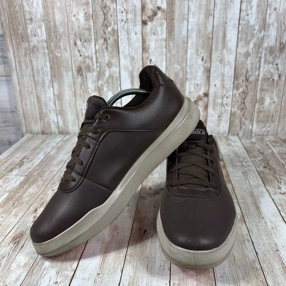 Skechers Skechers go golf drive brown leather Men… - image 5