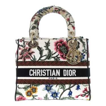 Dior Lady D-Lite cloth handbag - image 1