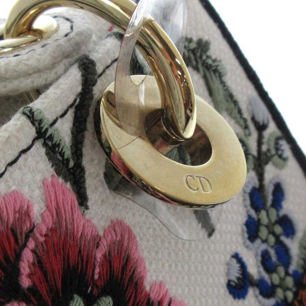 Dior Lady D-Lite cloth handbag - image 8