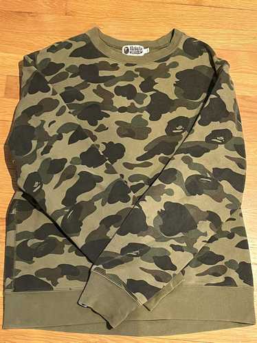 Bape 1st Camo Crewneck