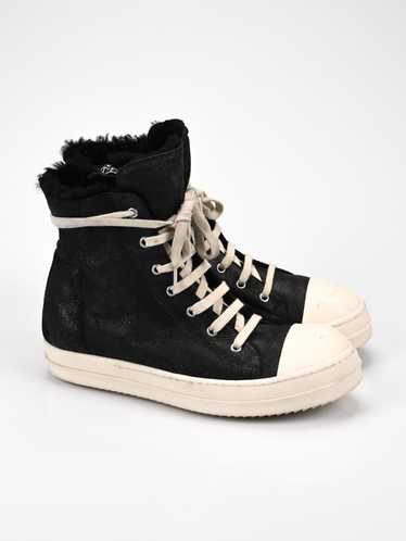 Rick Owens Shearling Ramones