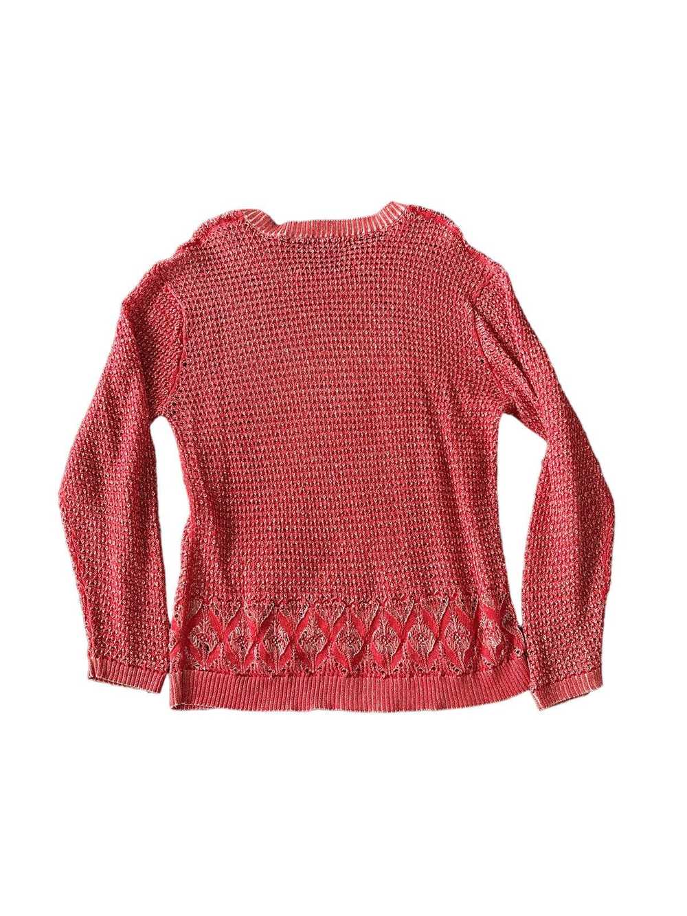 Bode Bode Duotone Lace Sweater - image 2