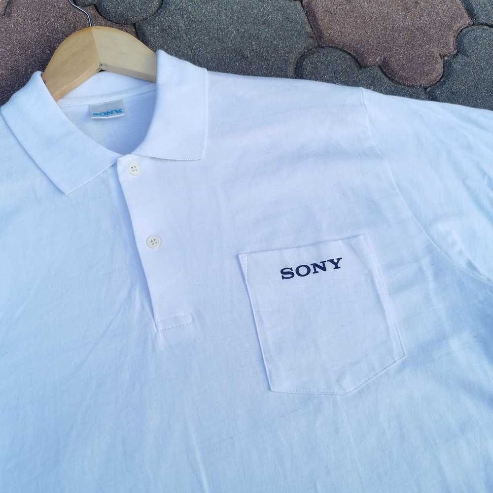 Sony × Vintage Vintage Sony Japanese Brand Polo S… - image 4