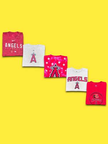 Majestic × Nike × Vintage LA Angels baseball t-shi