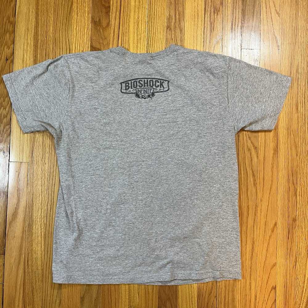 Anvil Bioshock Infinite PROPAGANDA Gray XL T-Shir… - image 6