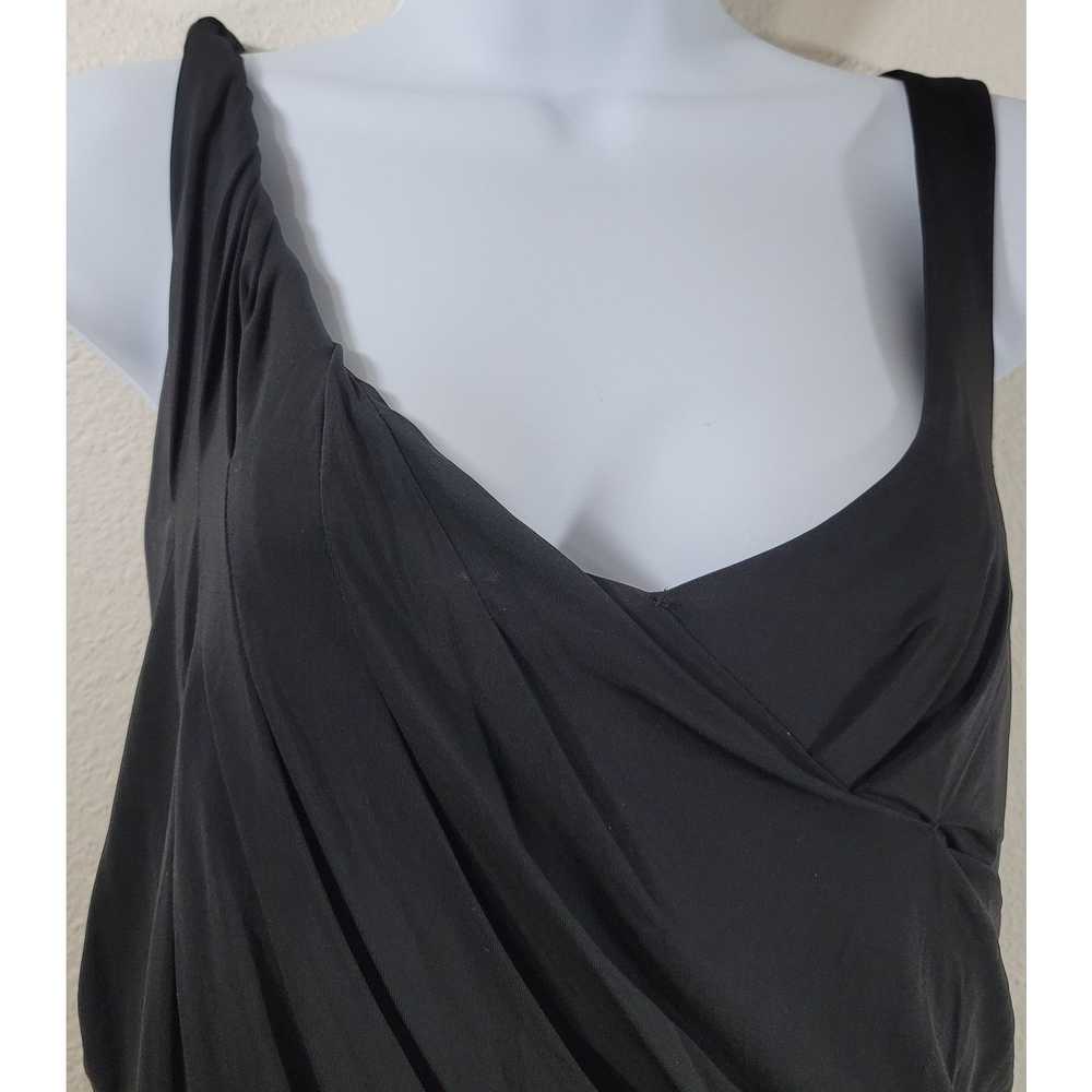 Other Gianni Bini Black Pleated Cross Bodice Penc… - image 2