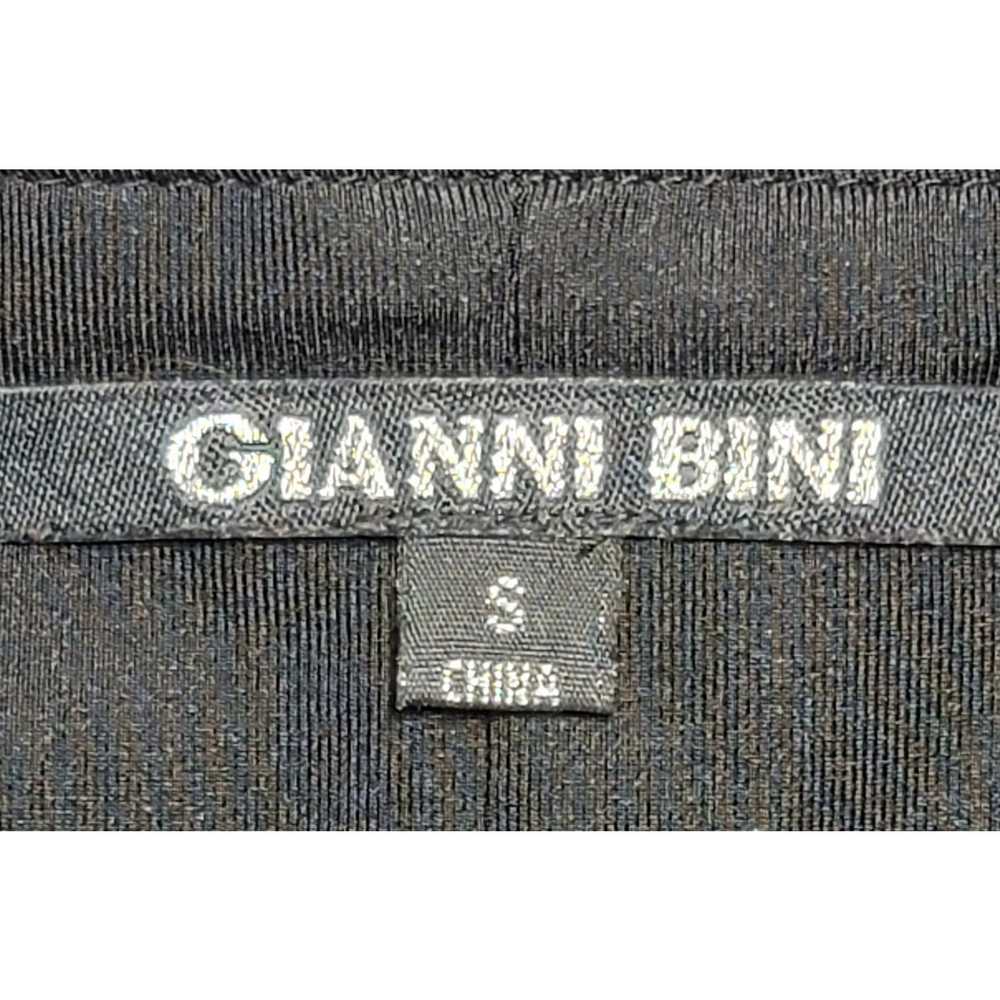 Other Gianni Bini Black Pleated Cross Bodice Penc… - image 4