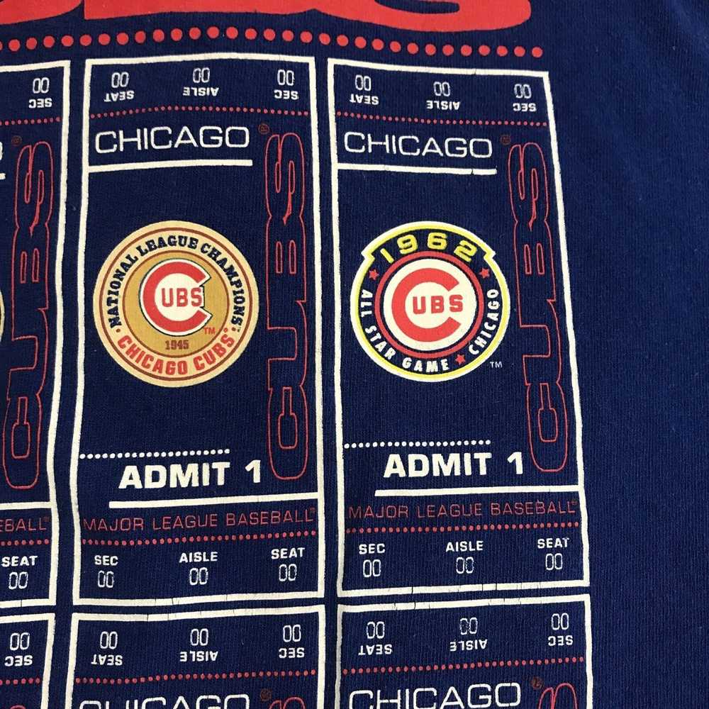 Majestic Majestic Chicago Cubs MLB Basebal Ticket… - image 11