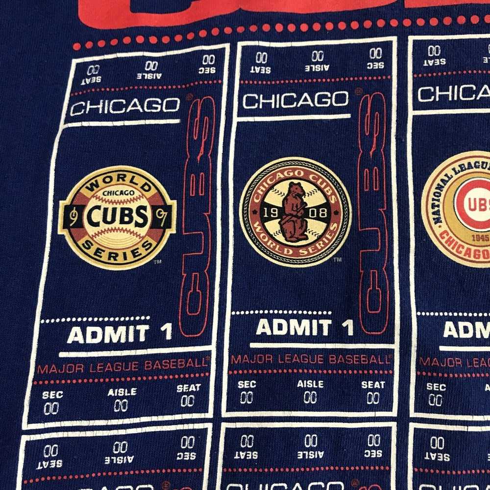 Majestic Majestic Chicago Cubs MLB Basebal Ticket… - image 12