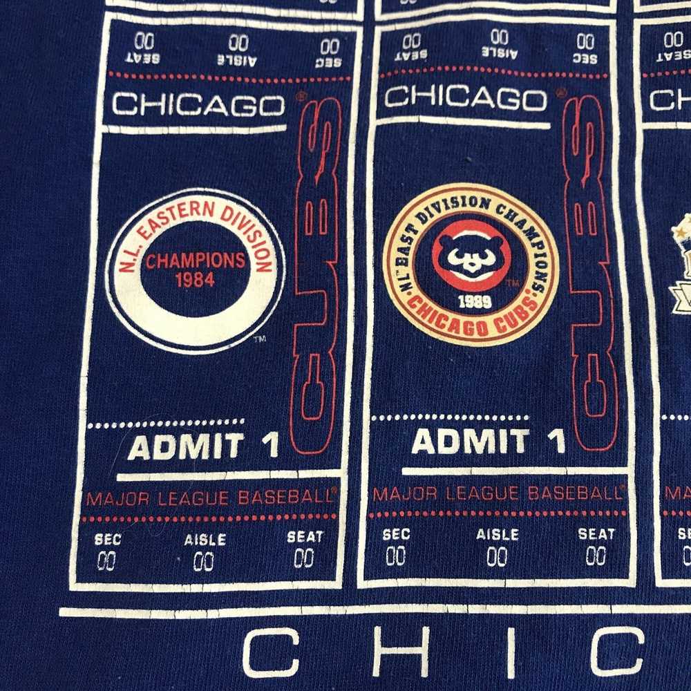 Majestic Majestic Chicago Cubs MLB Basebal Ticket… - image 8