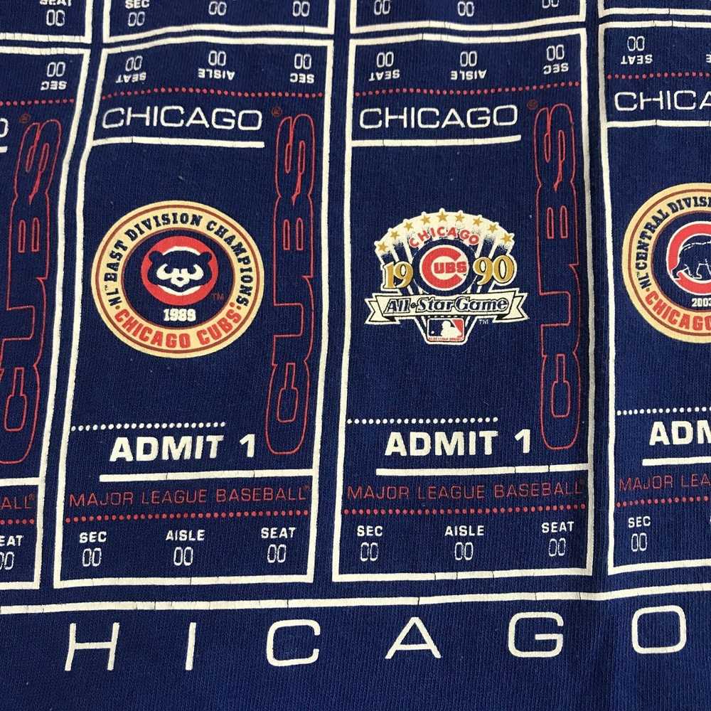 Majestic Majestic Chicago Cubs MLB Basebal Ticket… - image 9