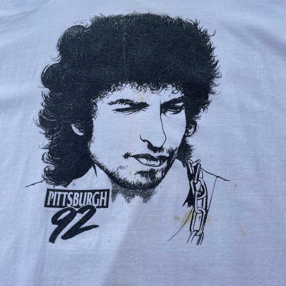 Streetwear × Vintage Vintage 1992 Bob Dylan Pitts… - image 2