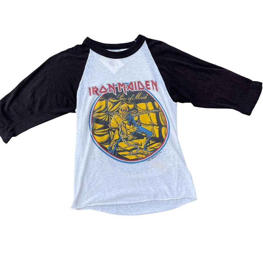 Streetwear × Vintage Vintage 1983 Iron Maiden pie… - image 1