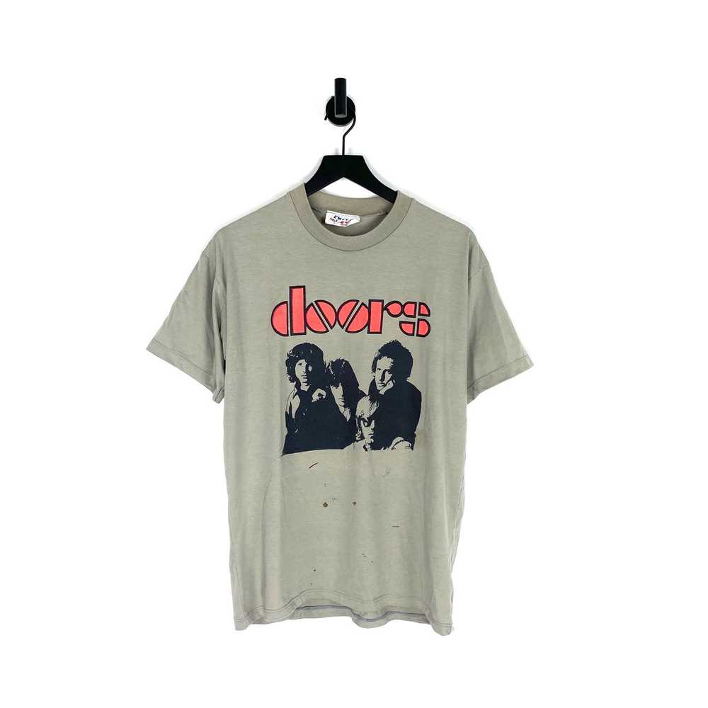 Band Tees × Vintage 90s The Doors Euro T Shirt Si… - image 1