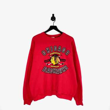 Chicago × NHL × Vintage 90s Chicago Blackhawks Swe