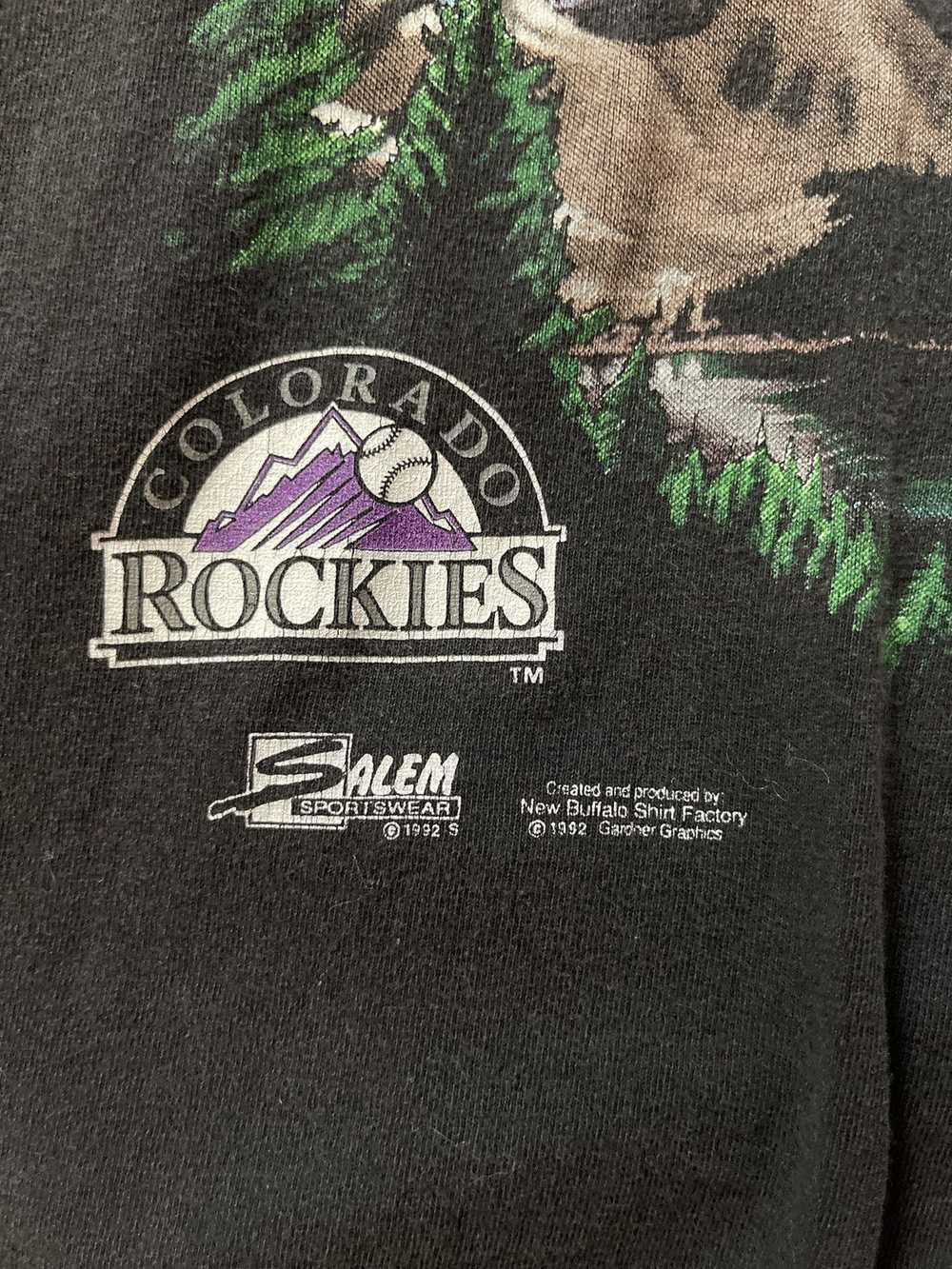 Salem Sportswear Colorado Rockies Vintage 1992 Tee - image 3