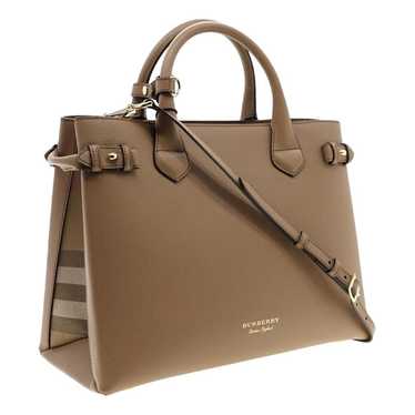 Burberry The Banner leather tote