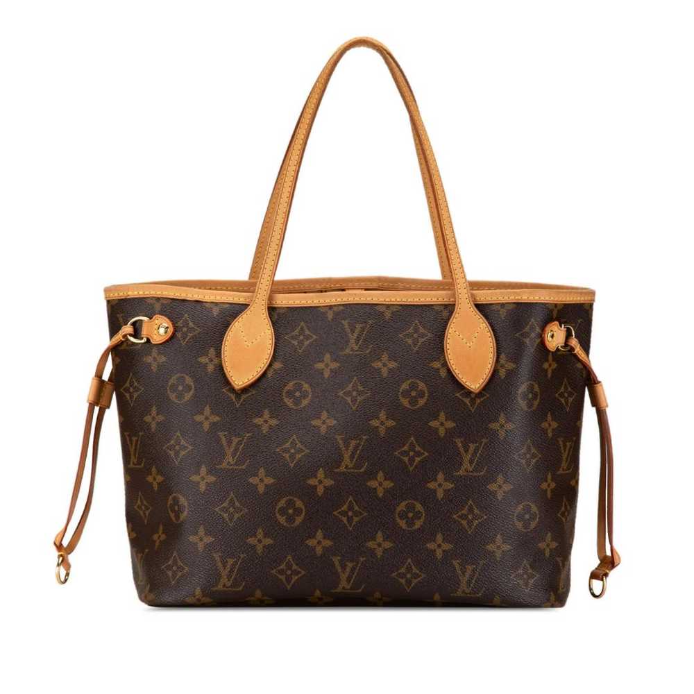 Louis Vuitton Neverfull leather tote - image 3