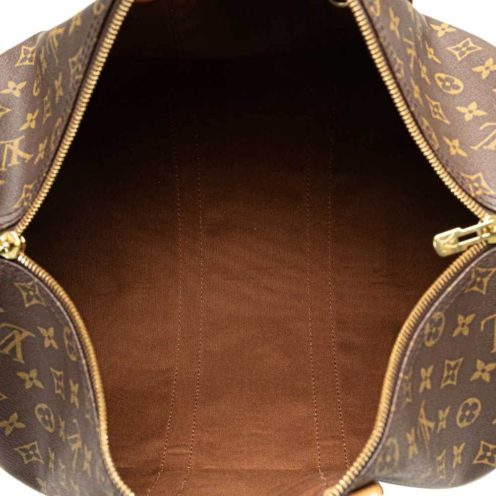 Louis Vuitton Keepall leather travel bag - image 5