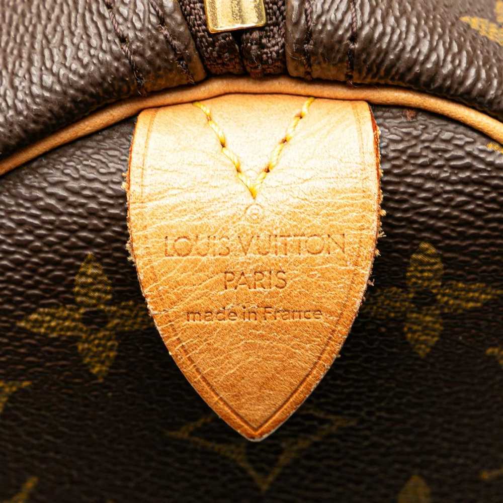 Louis Vuitton Keepall leather travel bag - image 6